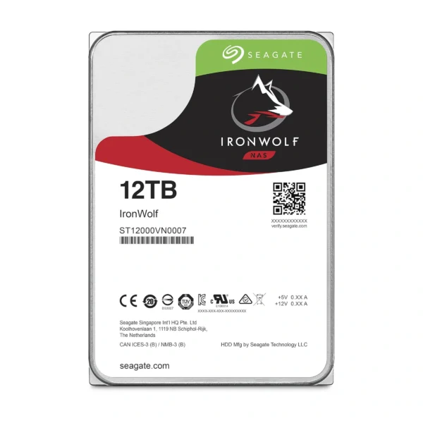 Seagate ST12000VN0007 Versatile 12TB NAS Hard Drive - Brand New