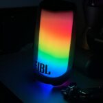 JBL Pulse 5 Portable Bluetooth Speaker: Black Edition Light Show photo review