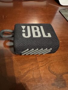 JBL Go 3 Portable Bluetooth Speaker: Black Edition photo review
