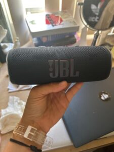JBL Flip 6 Portable Bluetooth Speaker: Black Edition Enhanced Sound Experience photo review