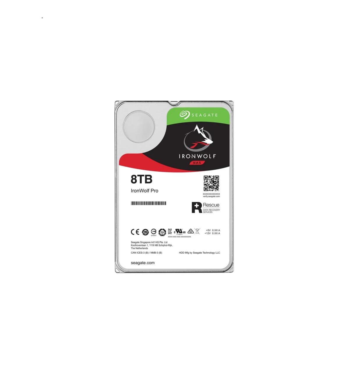 Seagate ST8000NE001 IronWolf Pro 8TB NAS Internal Hard Drive – 7200 RPM, SATA 6Gb/s, 256MB Cache - Image 3
