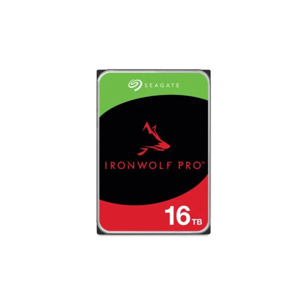 Seagate ST16000NT001 IronWolf Pro, 16 TB, Enterprise NAS Internal HDD -CMR 3.5 Inch, SATA 6 Gb/s, 7,200 RPM, 256 MB Cache for RAID Network Attached Storage