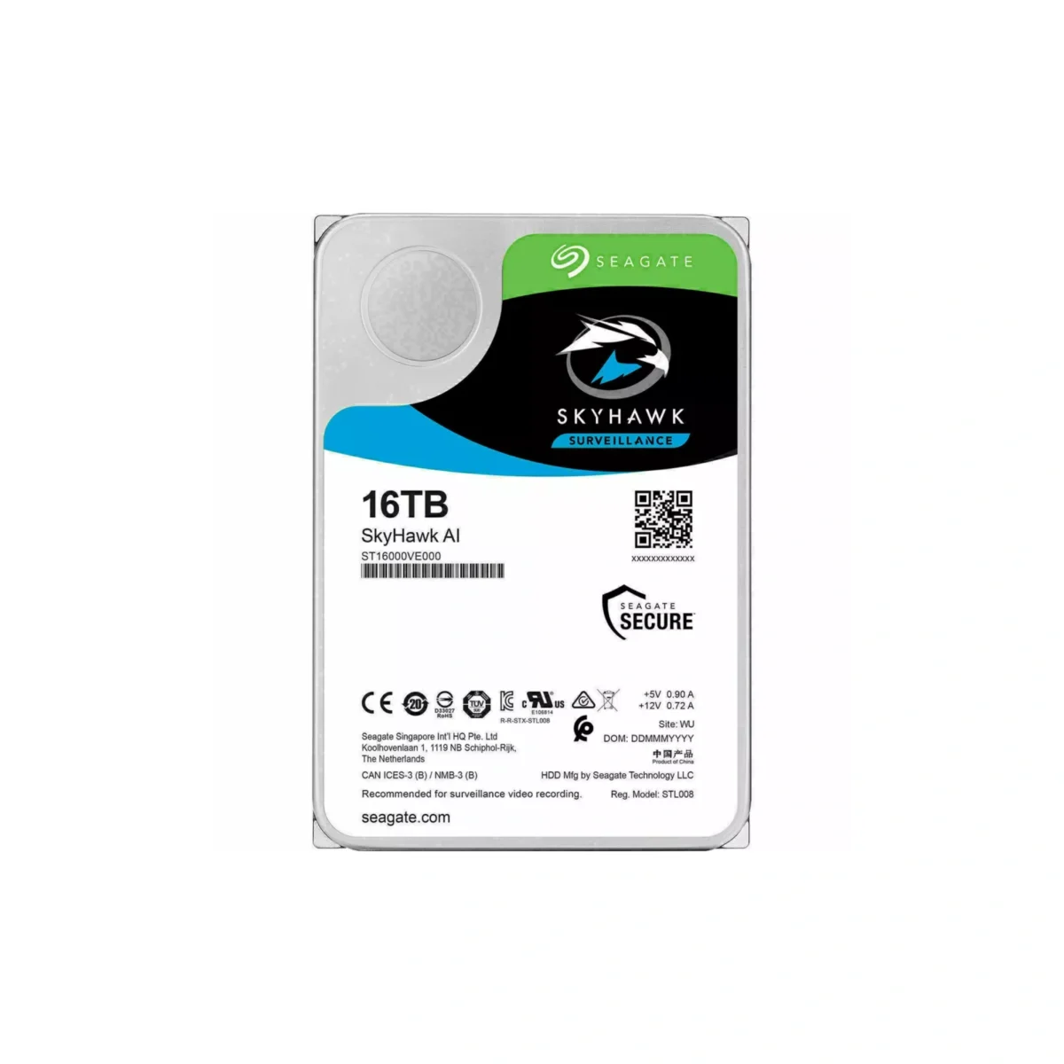 Seagate ST16000VE000 Skyhawk AI 16TB Video Internal Hard Drive HDD - Image 2
