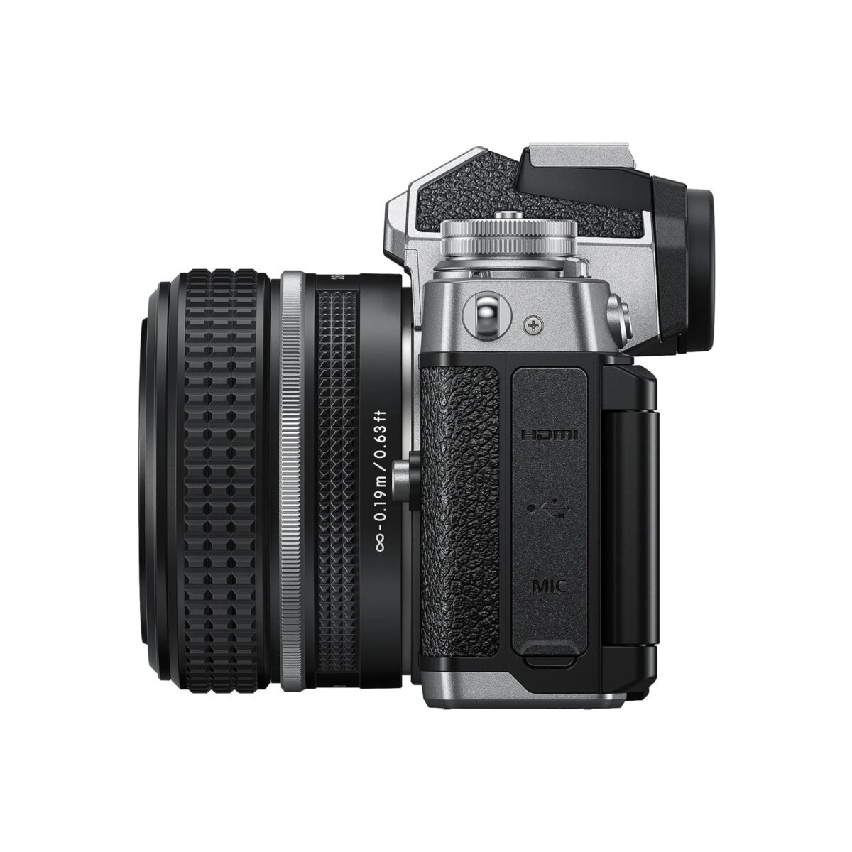 Nikon Z fc Mirrorless Digital Camera Silver with 28mm f2.8 SE Lens - Image 4