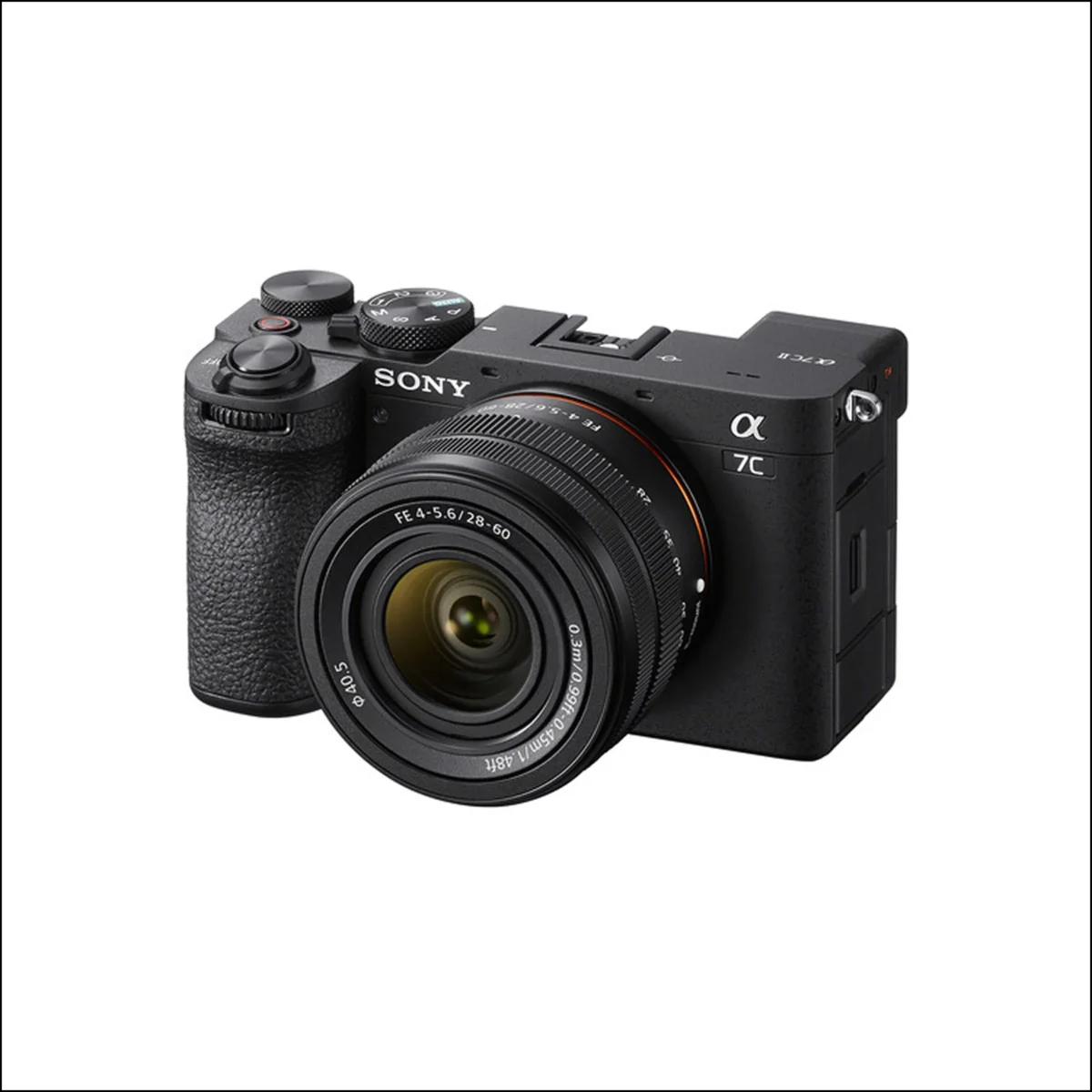 Sony Alpha A7C II Mirrorless Camera Kit with 28–60mm Lens (ILCE-7CM2L) – Black - Image 2