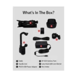 Canon XA60 Professional UHD 4K Camcorder (With Hand Grip) - Image 5