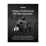Canon XA60 Professional UHD 4K Camcorder (With Hand Grip) - Image 7