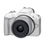 Canon EOS R50 Kit with (RF 18-45mm + RF 55-210mm ) (White) - Image 2