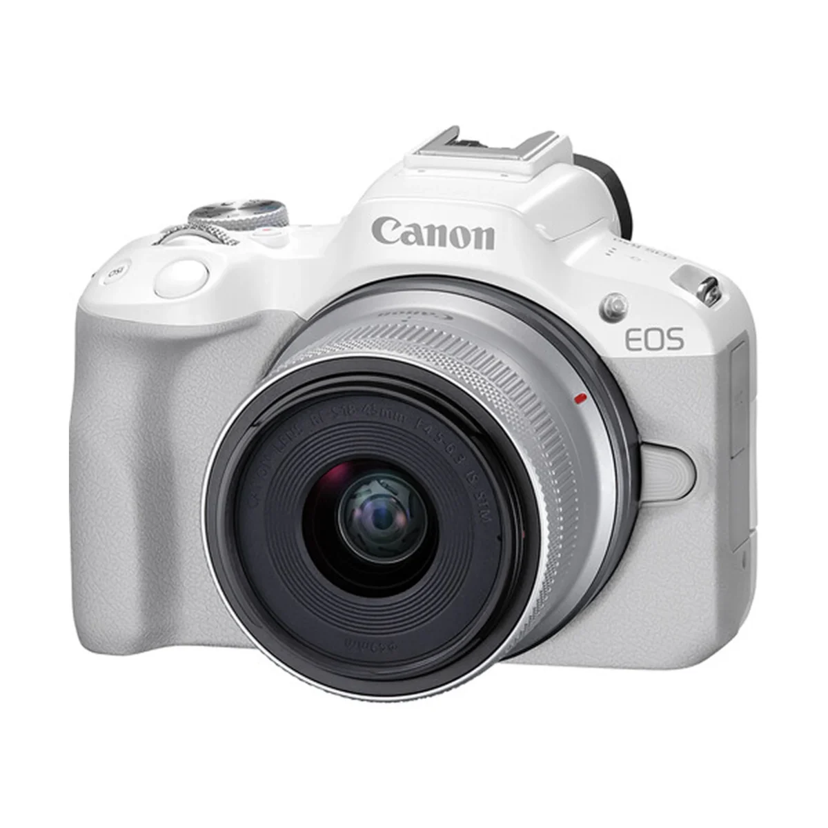 Canon EOS R50 Kit with (RF 18-45mm) (White) - Image 4