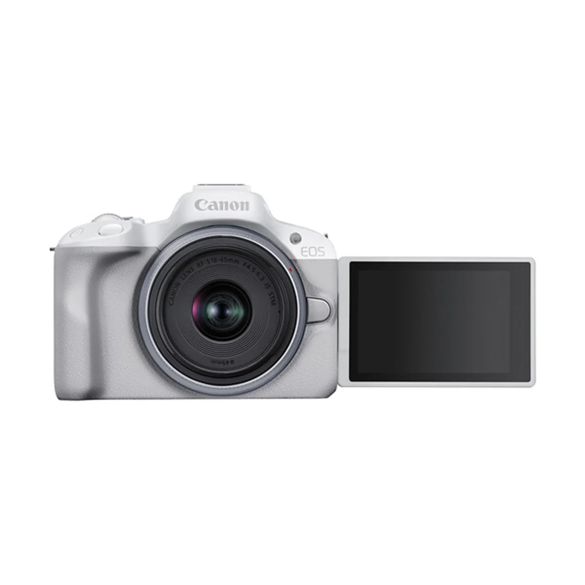 Canon EOS R50 Kit with (RF 18-45mm + RF 55-210mm ) (White) - Image 7