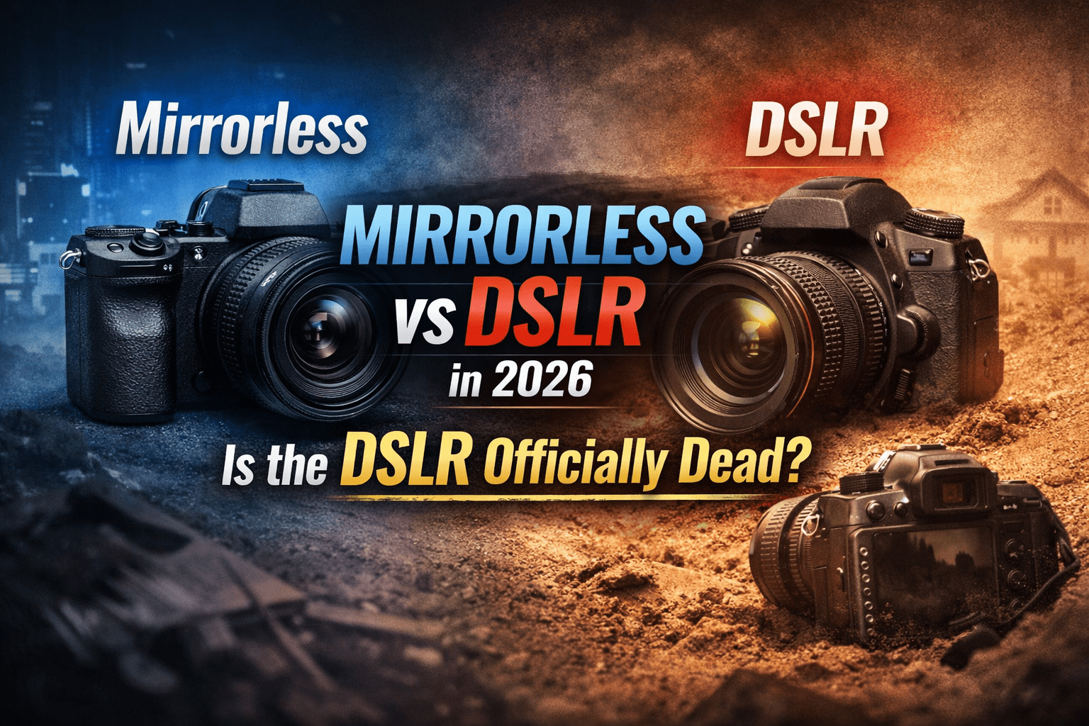 Mirrorless vs DSLR in 2026: Is the DSLR Officially Dead?