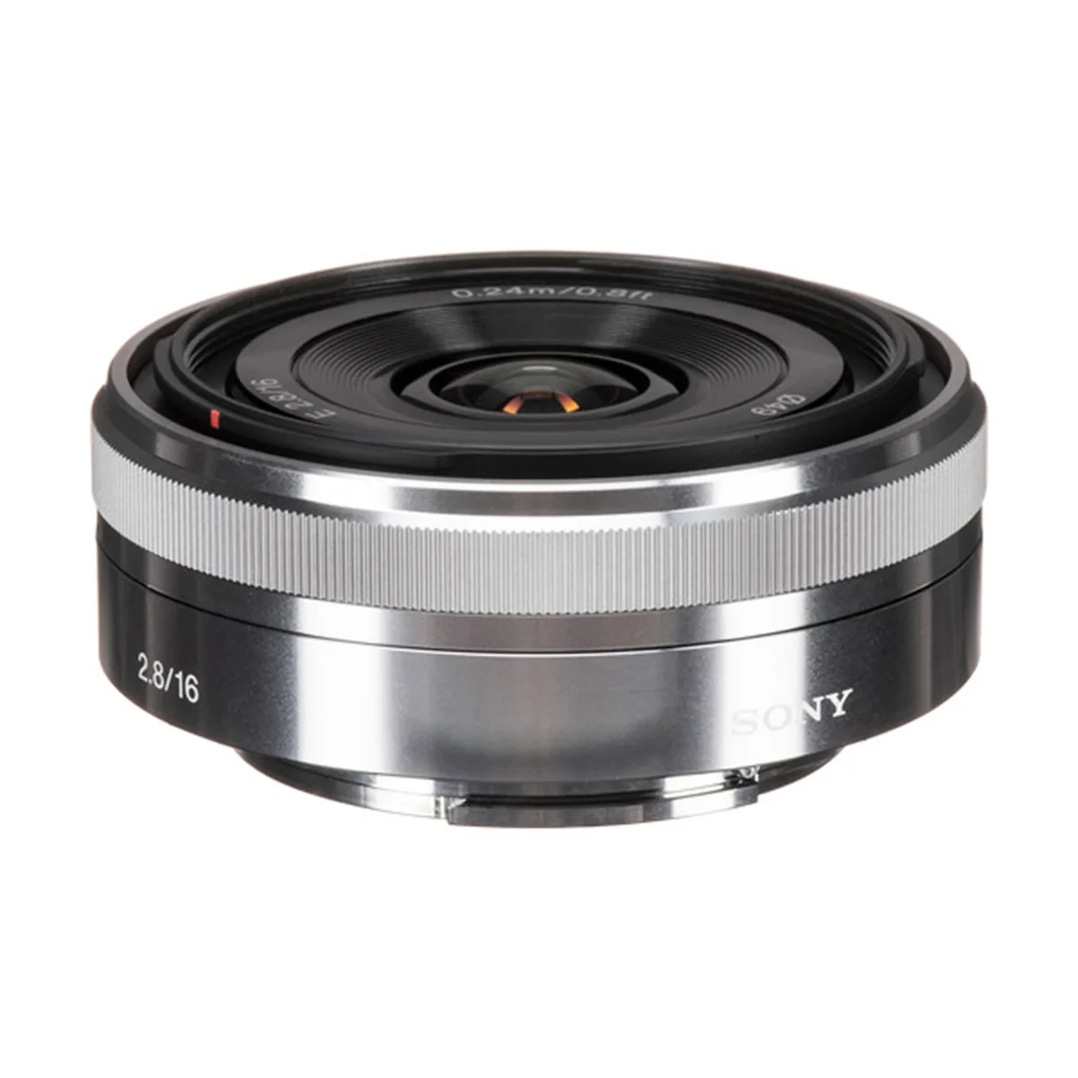 Sony E 16mm F2.8 (SEL16F28, Silver) - Image 2