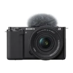 Sony ZV-E10 Mirrorless Camera with 16-50mm II Lens (ILCZV-E10K) (Black)
