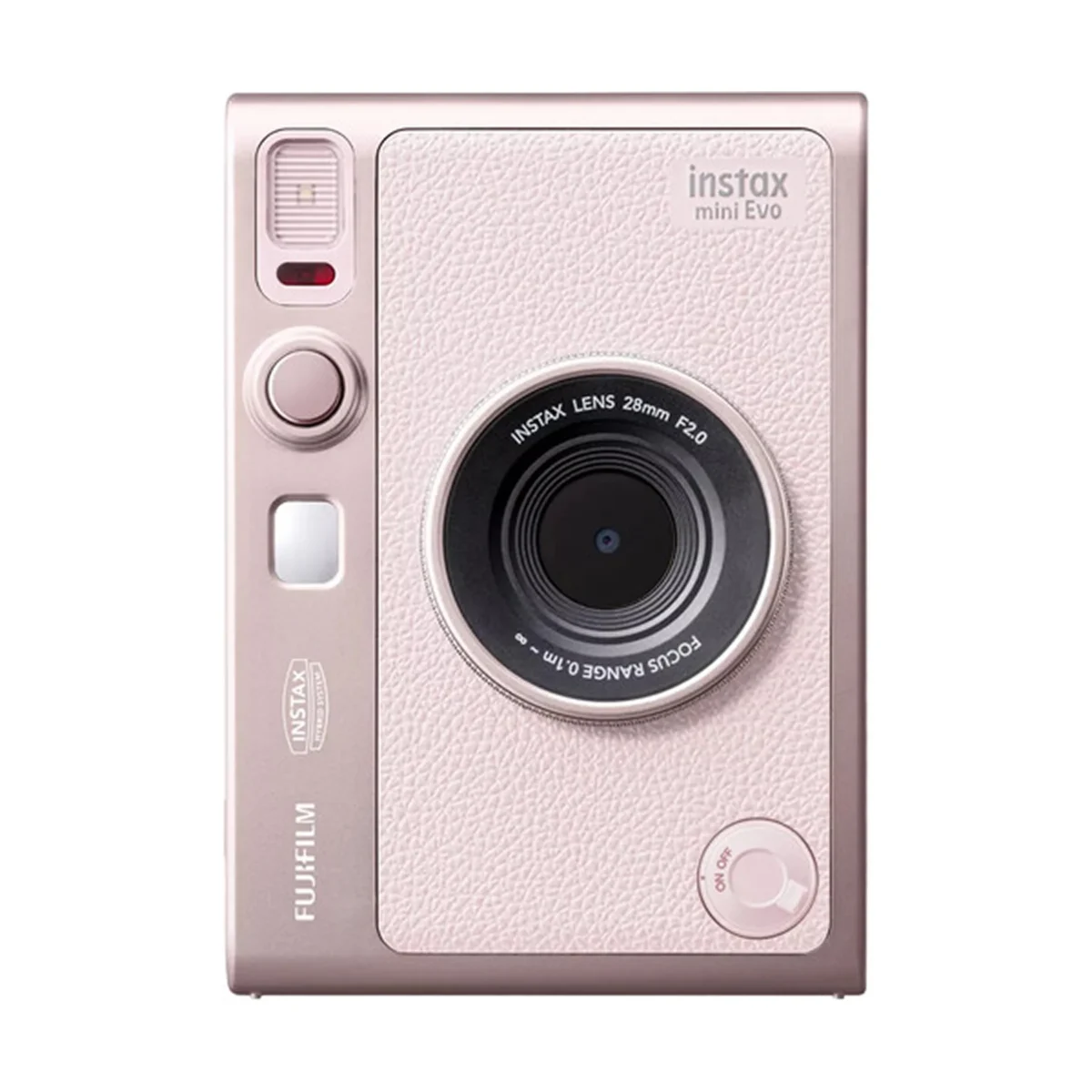 Fujifilm Instax Mini Evo Instant Film Camera (Type C) (Gentle Rose) - Image 3