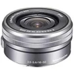 Sony E PZ 16-50mm F3.5-5.6 OSS (SELP1650, Silver, Retail Packing)