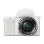 Sony ZV-E10 Mirrorless Camera with 16-50mm Lens (ILCZV-E10L) (White)