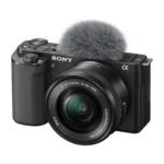 Sony ZV-E10 Mirrorless Camera with 16-50mm and 55-210mm Lens (ILCZV-E10Y) (Black) - Image 4