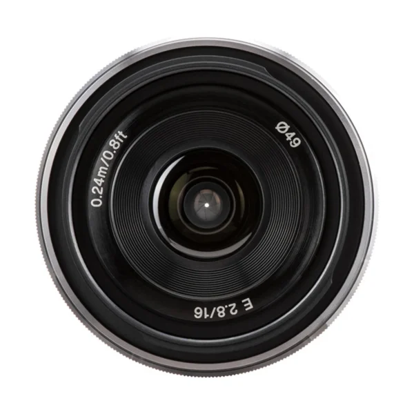 Sony E 16mm F2.8 (SEL16F28, Silver)