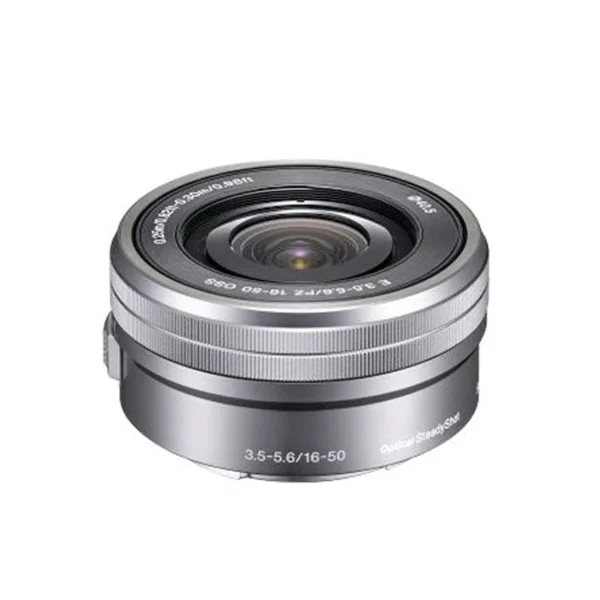 Sony E PZ 16-50mm F3.5-5.6 OSS (SELP1650, Silver, No Packing)