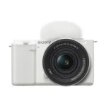 Sony ZV-E10 Mirrorless Camera with 16-50mm II Lens (ILCZV-E10K) (White)