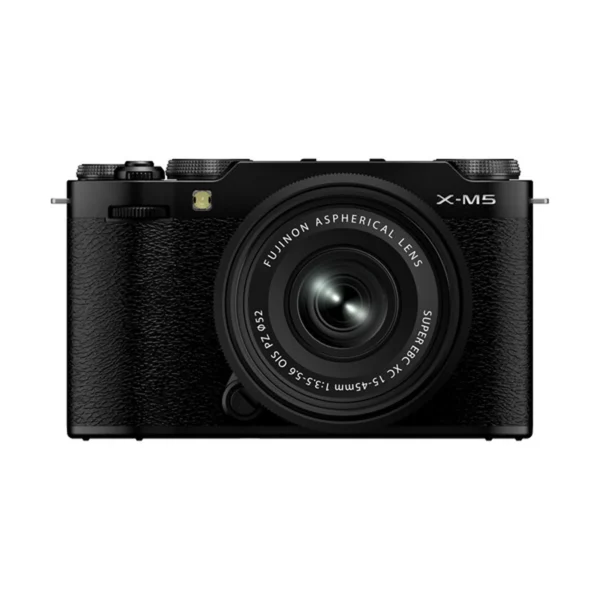 Fujifilm X-M5 Mirrorless Camera with XC 15-45mm F/3.5-5.6 Lens (Black)