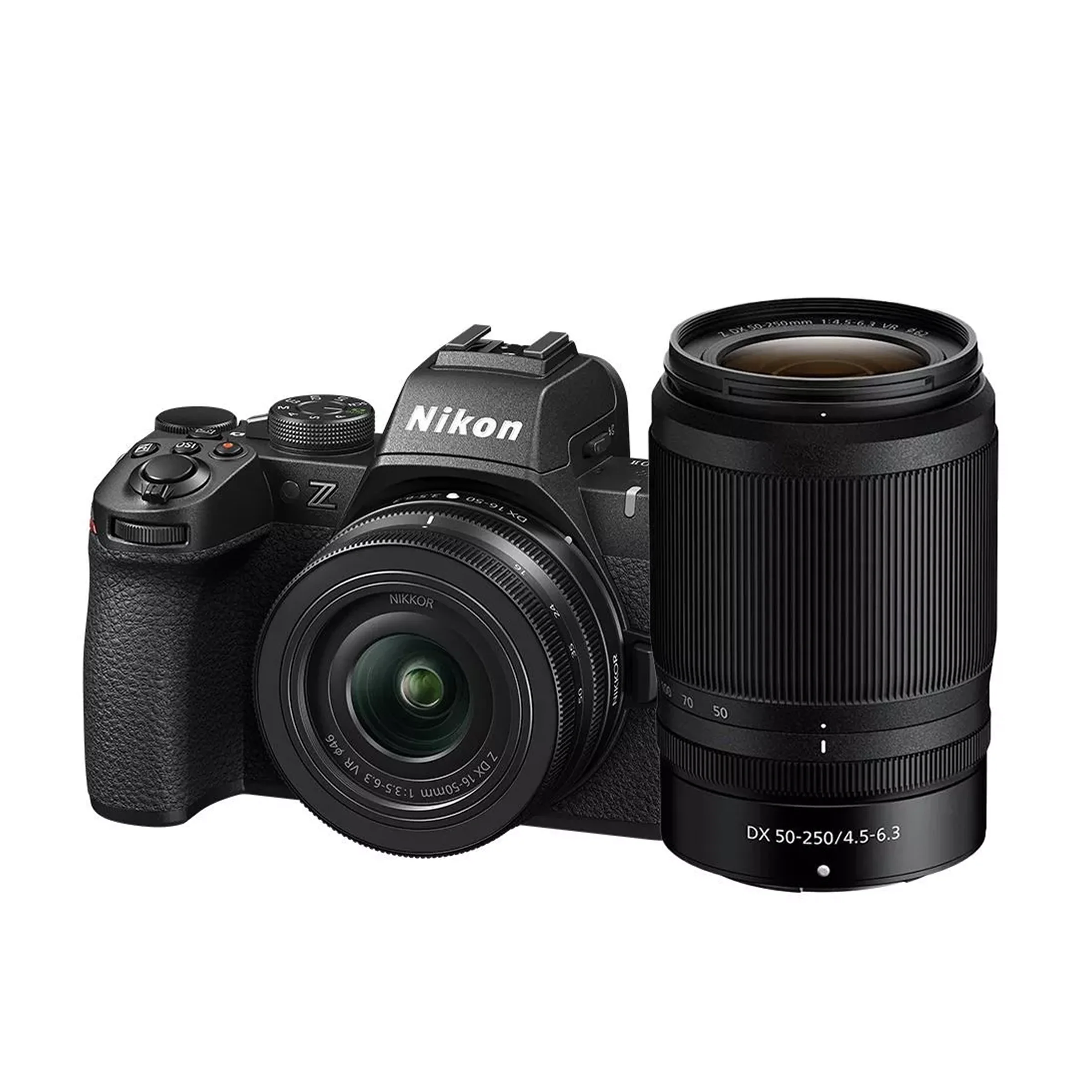 xasd Nikon Z50 Twin Kit (Z DX 16-50mm F/3.5-6.3 VR, Z DX 50-250 F/4.5-6.3 VR) - Image 1