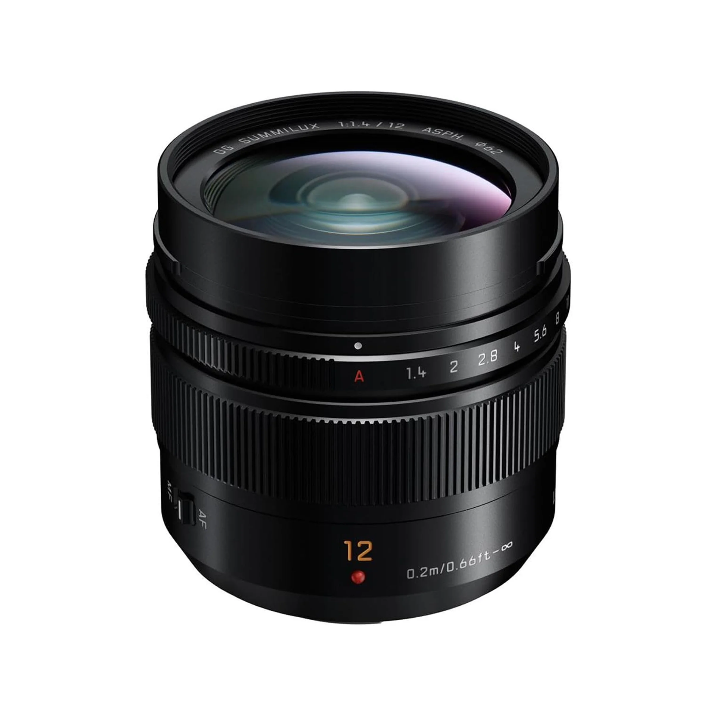 JK Panasonic Leica DG Summilux 12 F1.4 ASPH HX012 (Black) - Image 1