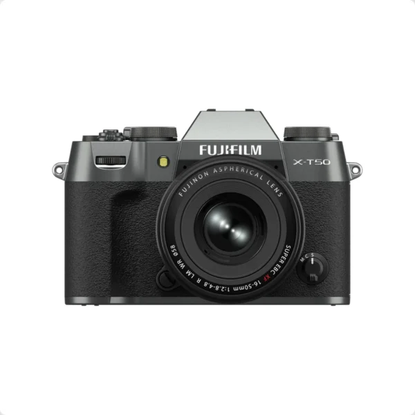 Fujifilm X-T50 Mirrorless Camera with XF 16-50mm F/2.8-4.8 Lens (Charcoal Silver)