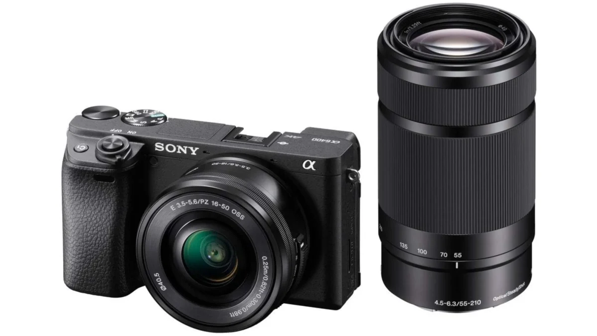 Sony A6400 Black (Kit with 16-50mm and 55-210mm) - Go Virtual IT Store