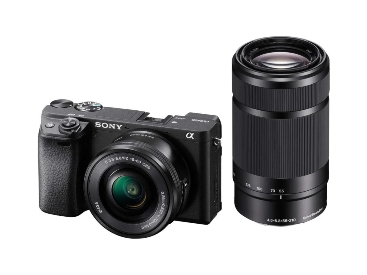 Sony A6400 Black (Kit with 16-50mm and 55-210mm) - Go Virtual IT Store