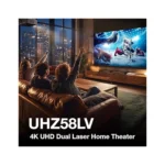 Optoma UHZ58LV 4K UHD Home Theater Projector, 3000 Lumens, HDR10+ , Black - Image 3