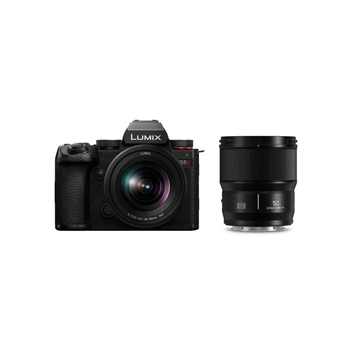 Panasonic Lumix DC-S5 II Kit with S 20-60mm + S 50mm F/1.8 (DC-S5M2W) - Image 2
