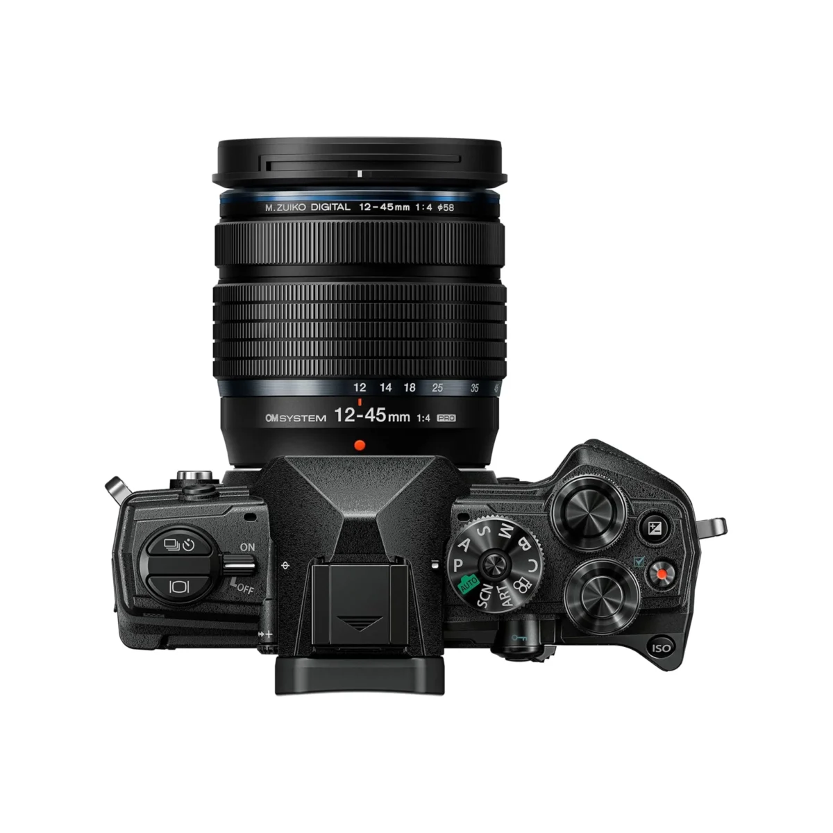 OM System OM-5 Mirrorless Camera with 12-45mm F/4 Pro Lens (Black) - Image 2