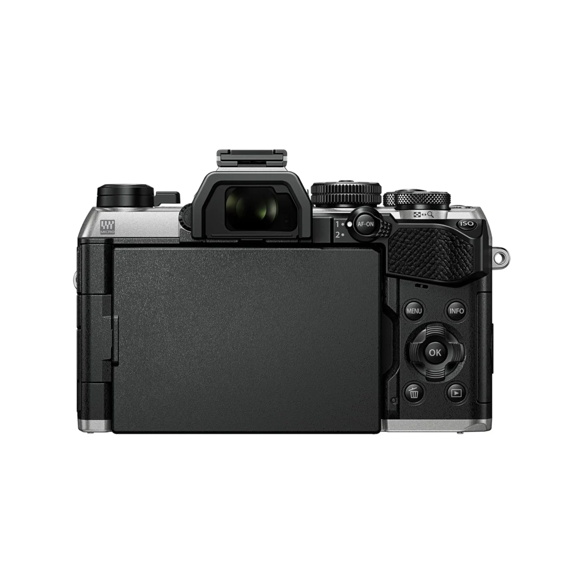 OM System OM-5 Mark II Mirrorless Camera Body (Silver) - Image 2