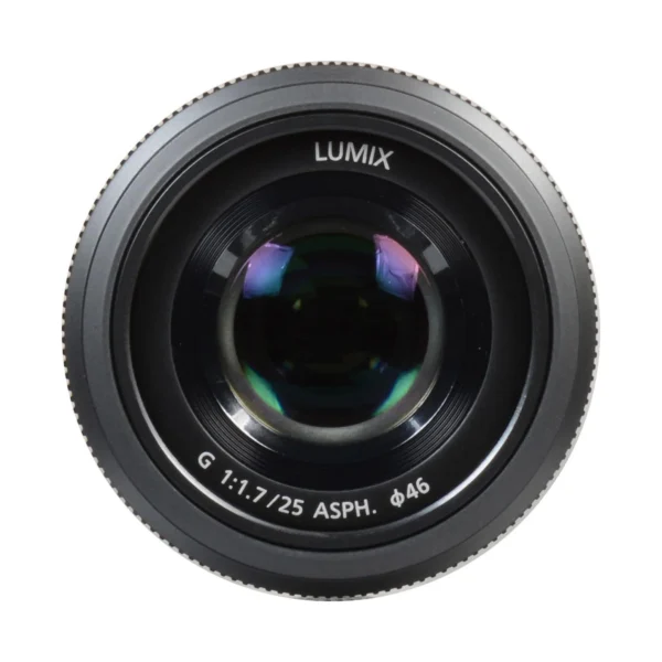 Panasonic LUMIX G 25mm F/1.7 ASPH (HH025, White Box) Black
