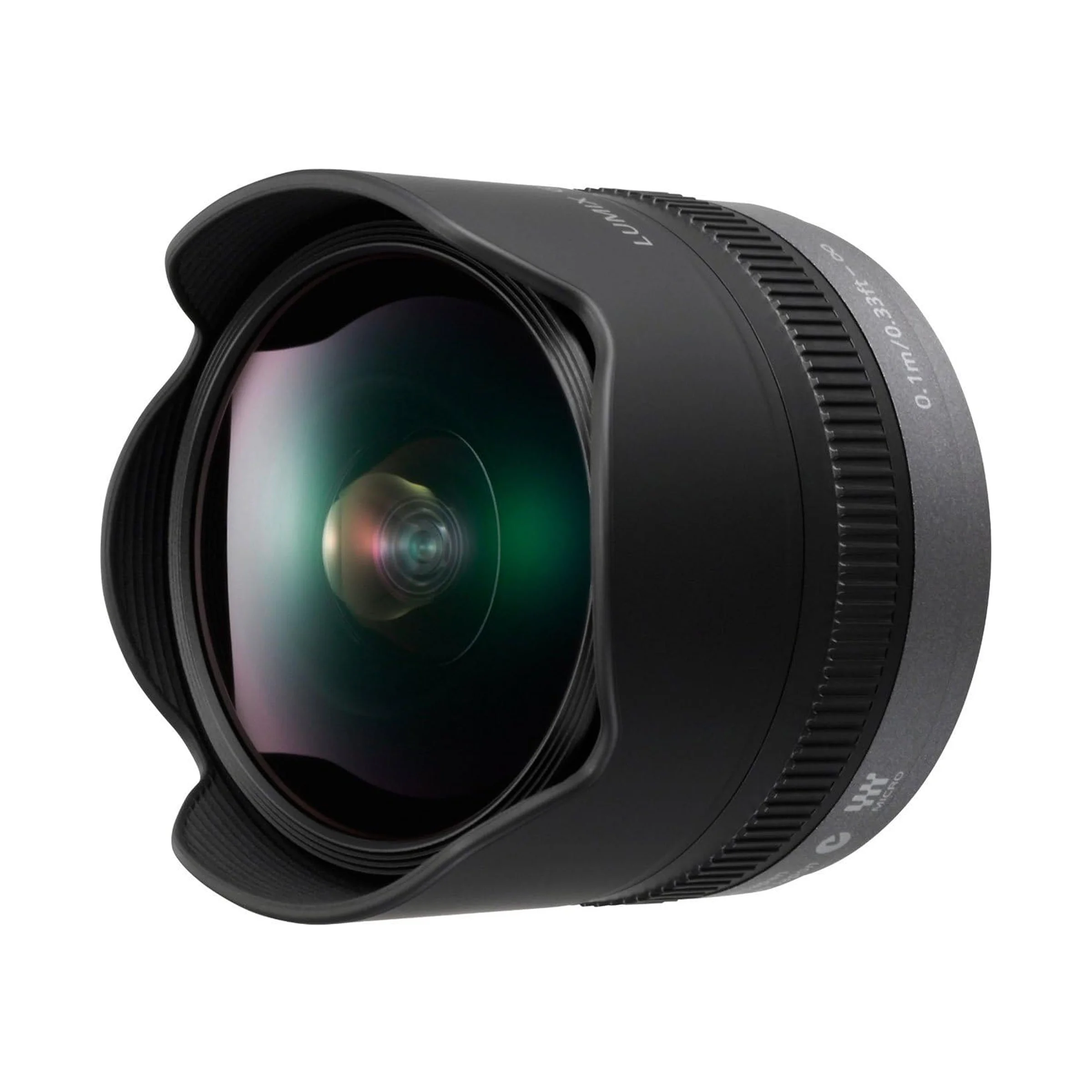 v (25) Panasonic Lumix G Fisheye 8mm F3.5 (H-F008) - Image 1