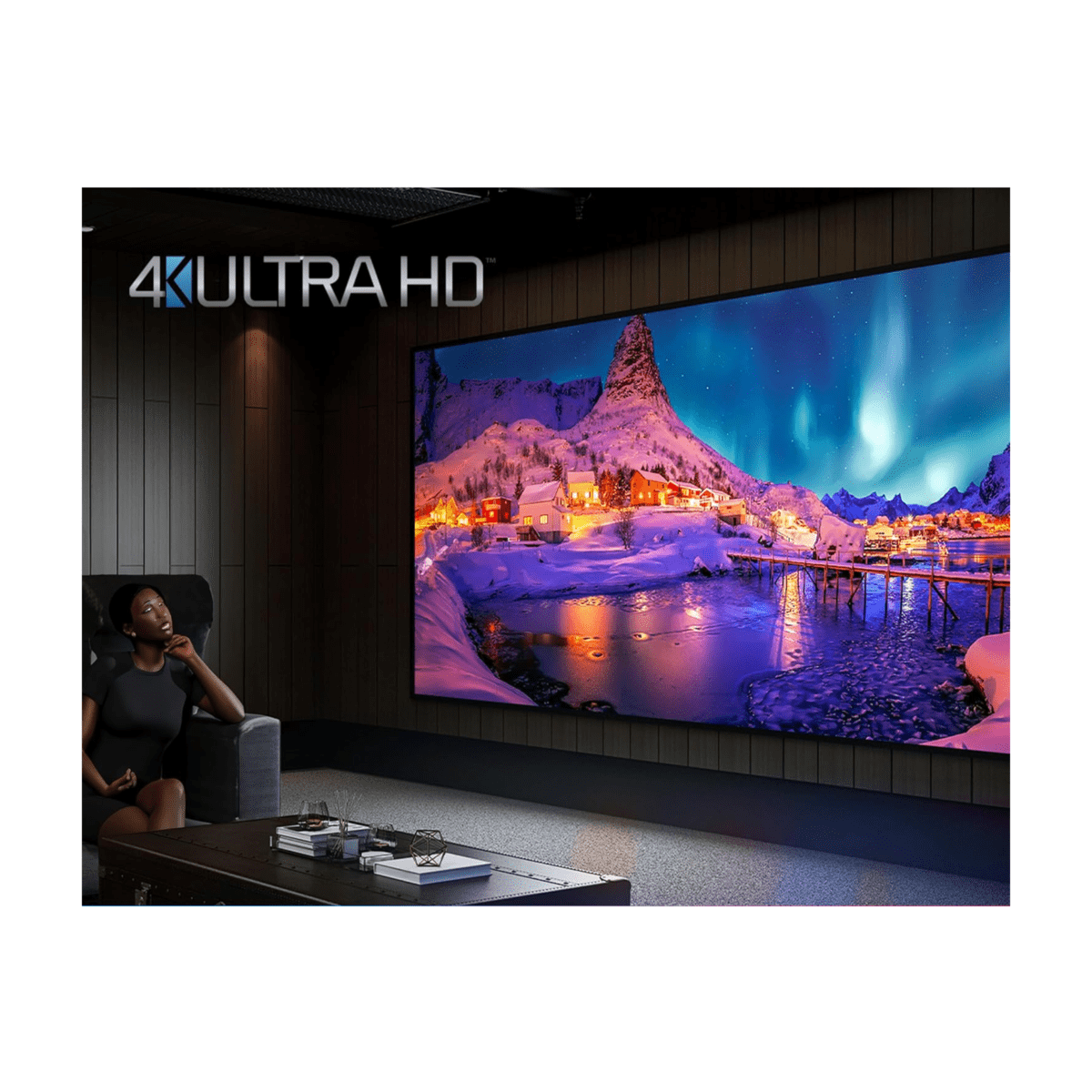 Optoma UHZ68 4K UHD HDR Laser Home Theater Projector - Image 4