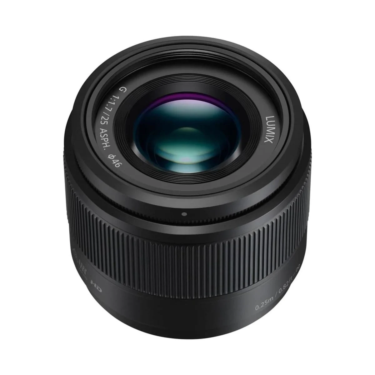 Panasonic LUMIX G 25mm F/1.7 ASPH (HH025, White Box) Black - Image 2