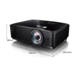 Optoma W318ST Black – Short Throw FHD 3300 Lumens Projector - Image 2