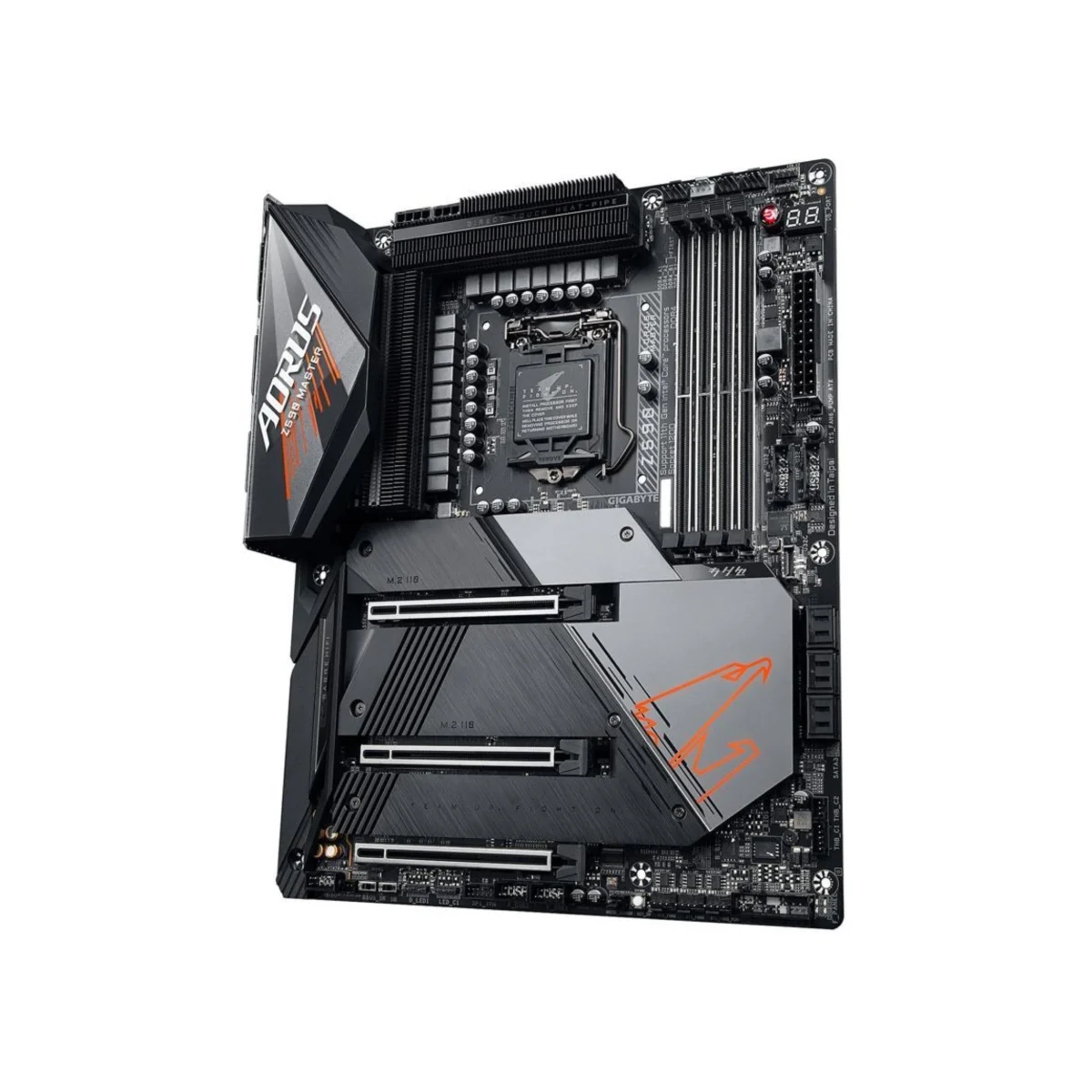 GIGABYTE Z590 AORUS MASTER – Intel LGA1200 ATX Motherboard, PCIe 4.0, DDR4, Triple M.2, Thunderbolt 4, USB 3.2 Gen2x2, Wi-Fi 6E, 10GbE LAN - Image 2
