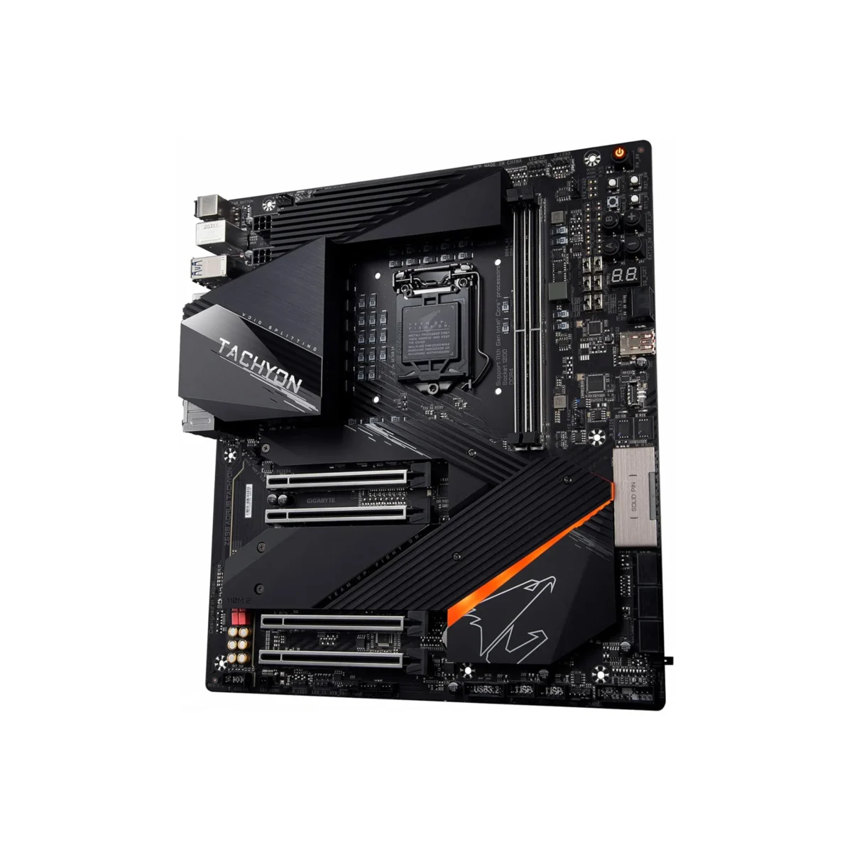 GIGABYTE Z590 AORUS TACHYON – Intel Z590 ATX Motherboard, LGA 1200, PCIe 4.0, Dual M.2, Wi-Fi 6, DDR4 XMP, 2.5GbE LAN, Overclocking Ready - Image 2