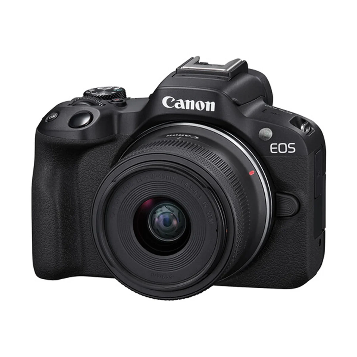 Canon EOS R50 Travel Kit (Black) (RF-S 18-45mm + CB-TS100 Shoulder Bag+64GB SD) - Image 2