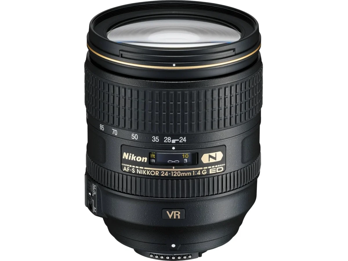 Nikon AF-S 24-120mm f4G ED VR Black - Go Virtual IT Store