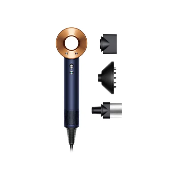 Dyson Supersonic™ hair dryer Prussian Blue/Rich Copper (3 attachments)