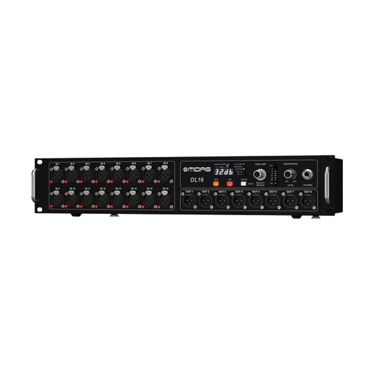 Midas DL16 16-Input 8-Output Stage Box Digital Snake - Image 3