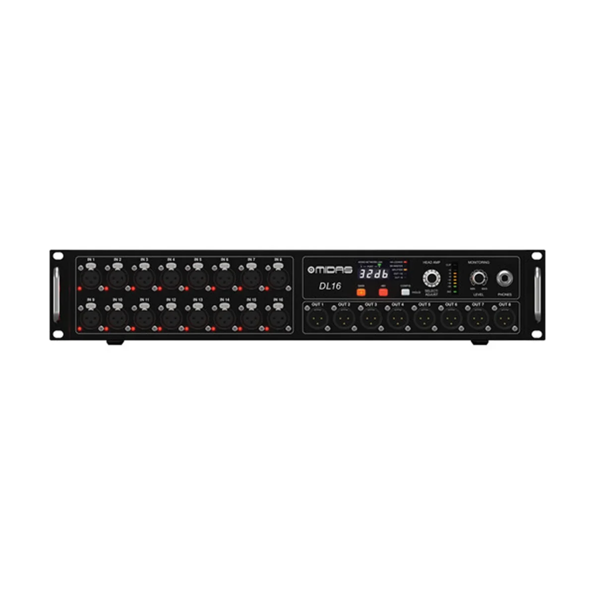 Midas DL16 16-Input 8-Output Stage Box Digital Snake - Image 4