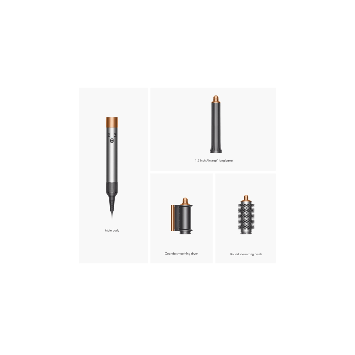 Dyson Airwrap Complete Long (Nickel/Copper) – Brand New - Image 3