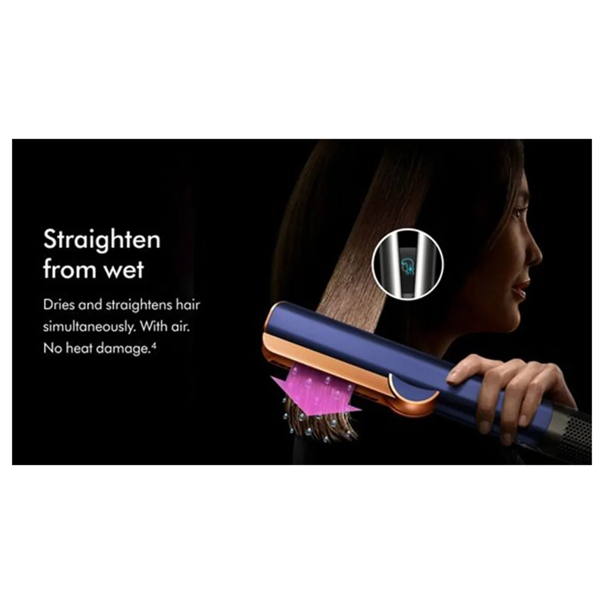 Dyson Airstrait™ dryer and straightener (Prussian Blue/Rich Copper) - Image 3