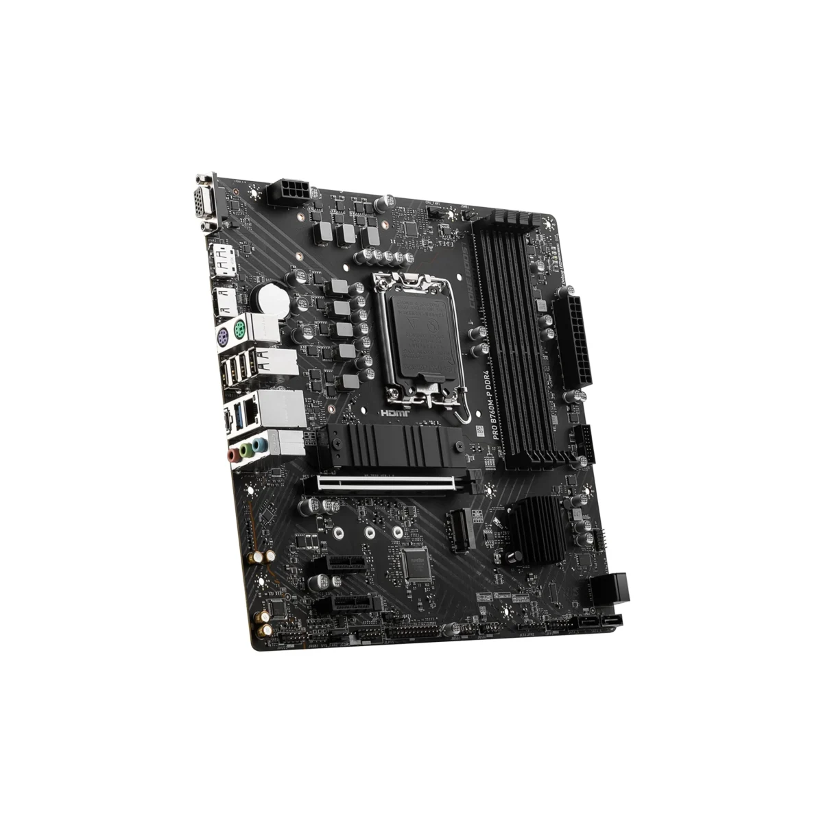 MSI PRO B760M-P DDR4 – Micro ATX Motherboard with Intel B760 Chipset, DDR4 Support, and Advanced Connectivity - Image 2