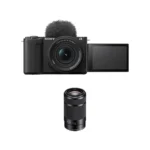 Sony ZV-E10 II Mirrorless Camera with 16-50mm II and 55-210mm Lens (ZV-E10M2X) (Black)
